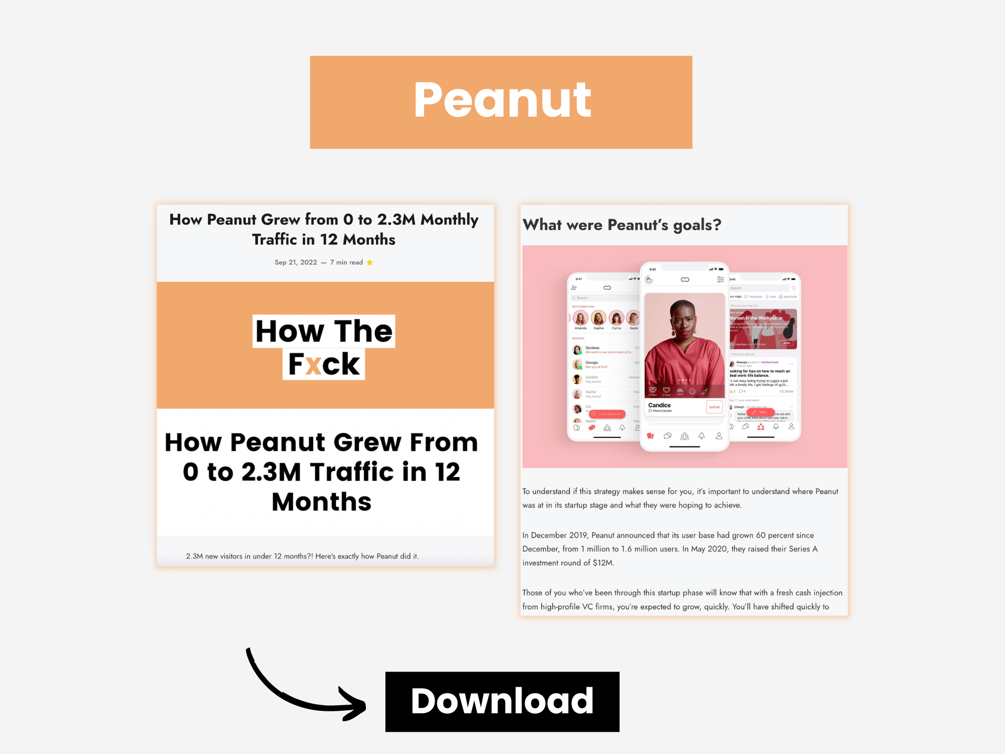 Peanut App SEO Strategy