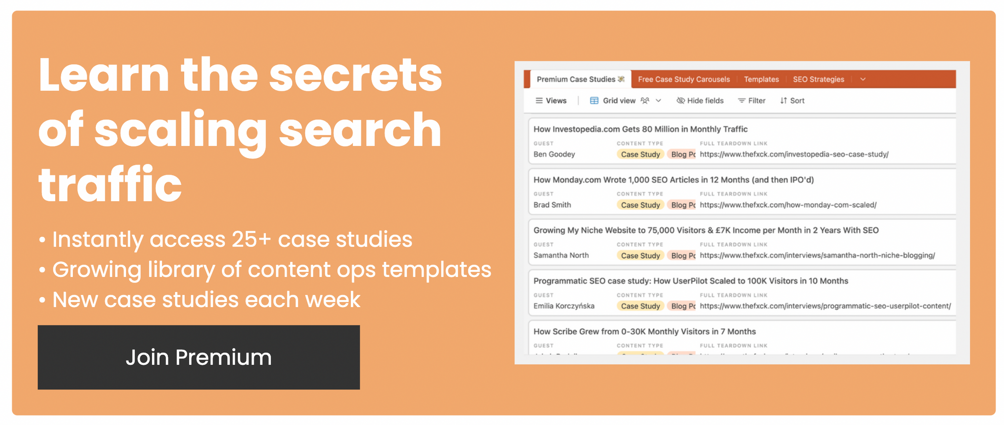 SEO case studies