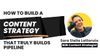 Build content strategy