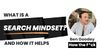 What is a "Search Mindset"?