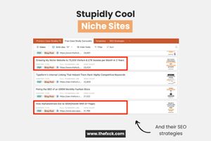 niche site examples