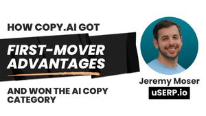 How Copy.AI Seized First Mover Advantages (1M Clicks in 5 Months)