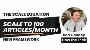How to scale 50 → 100 articles/mo ⚠️