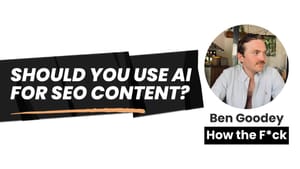 Should you use AI for SEO content?