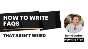 How to Write Proper FAQs